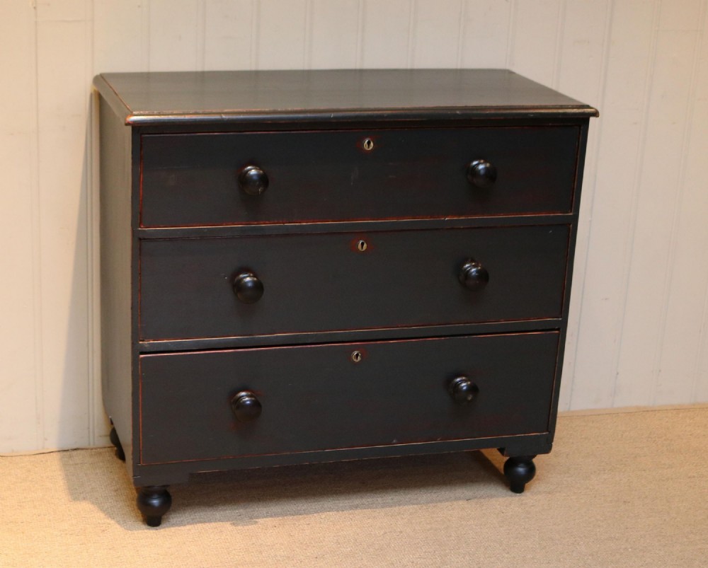 Victorian Painted Chest Of Drawers