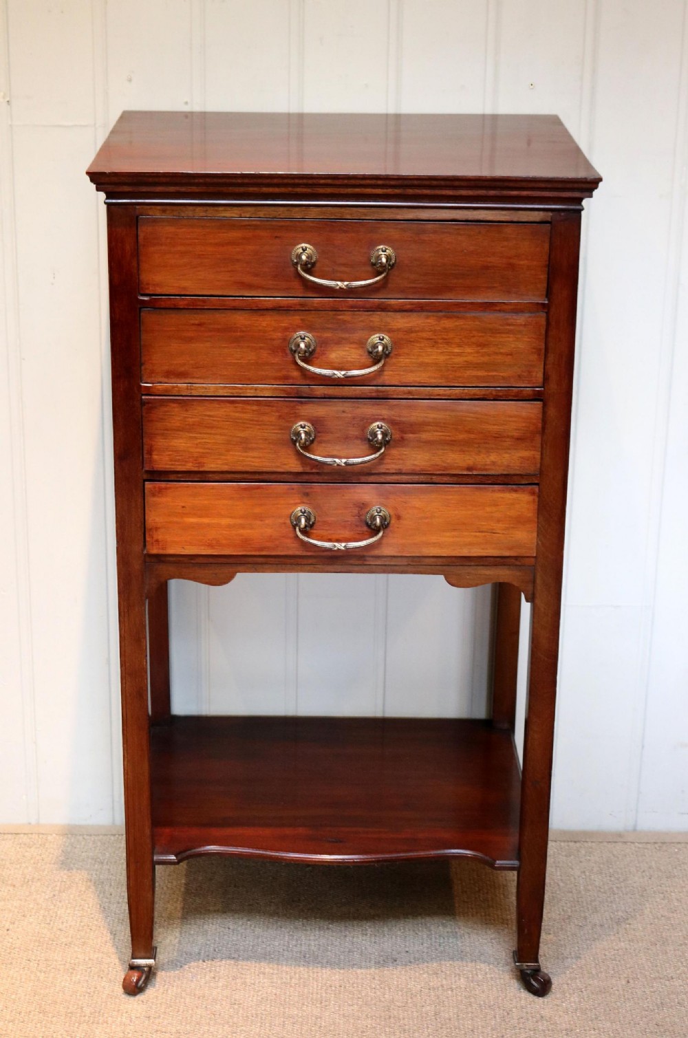 Edwardian Mahogany Music Cabinet