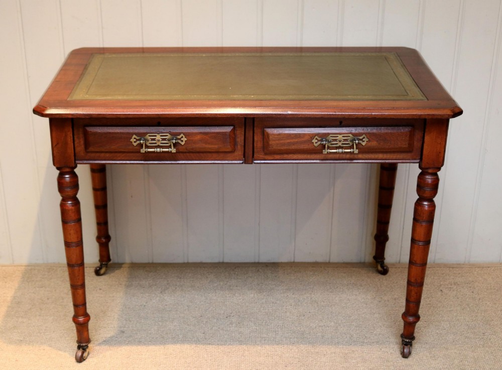 Victorian Walnut Writing Desk
