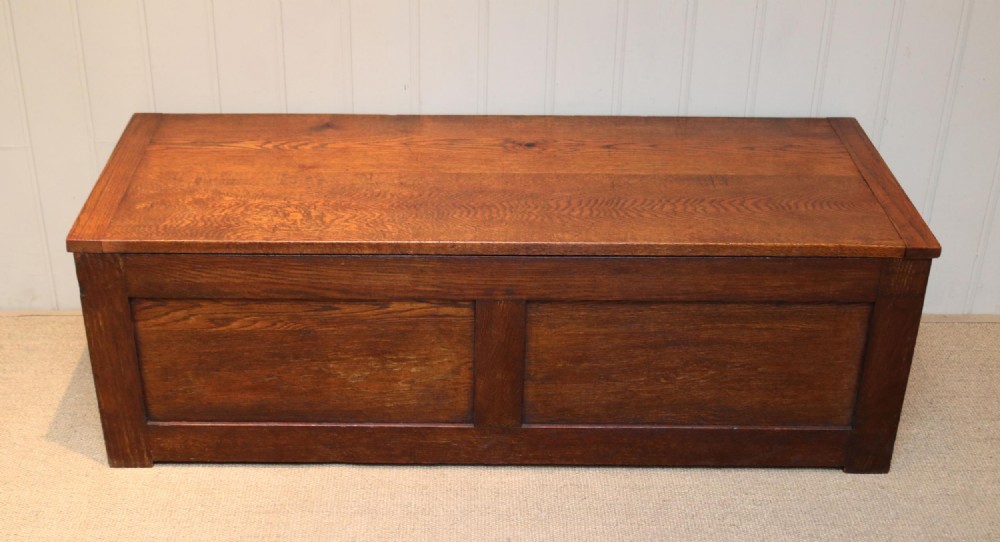 Edwardian Oak Coffer