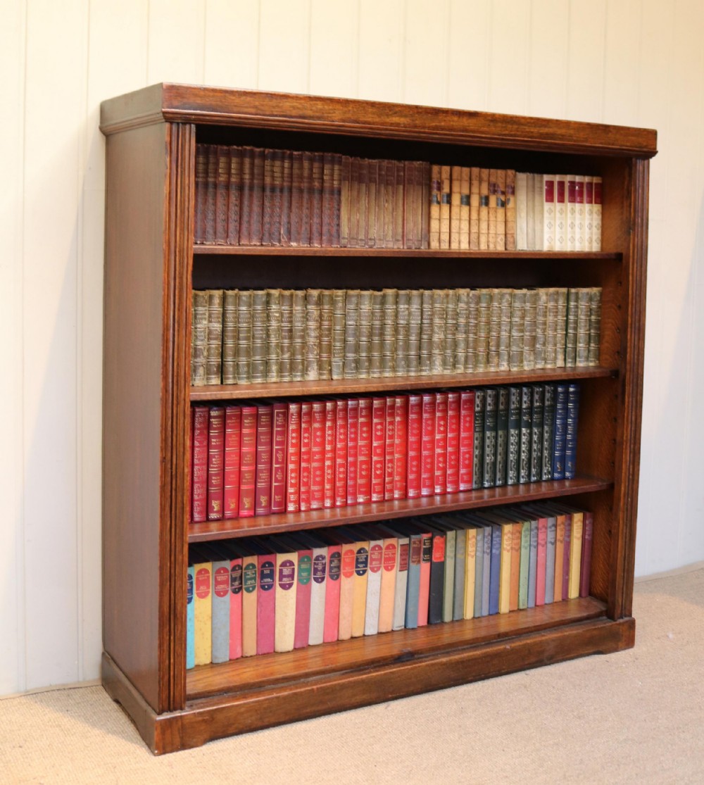 Oak Open Bookcase