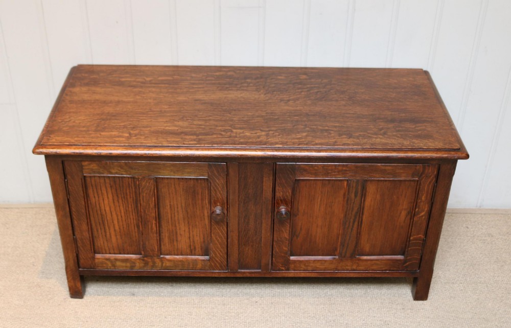 Low Oak Cabinet