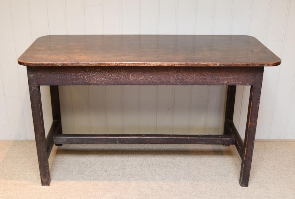 Rustic Mahogany Side Table