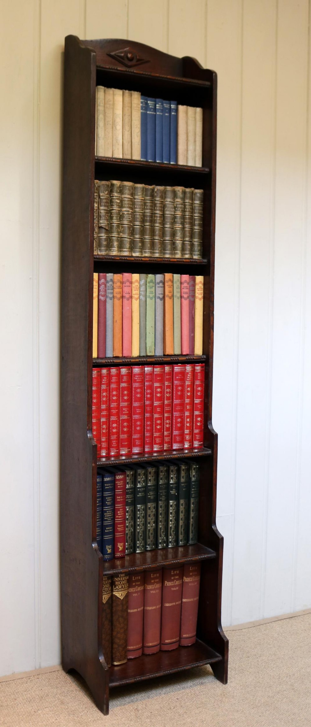 Oak Waterfall Bookcase