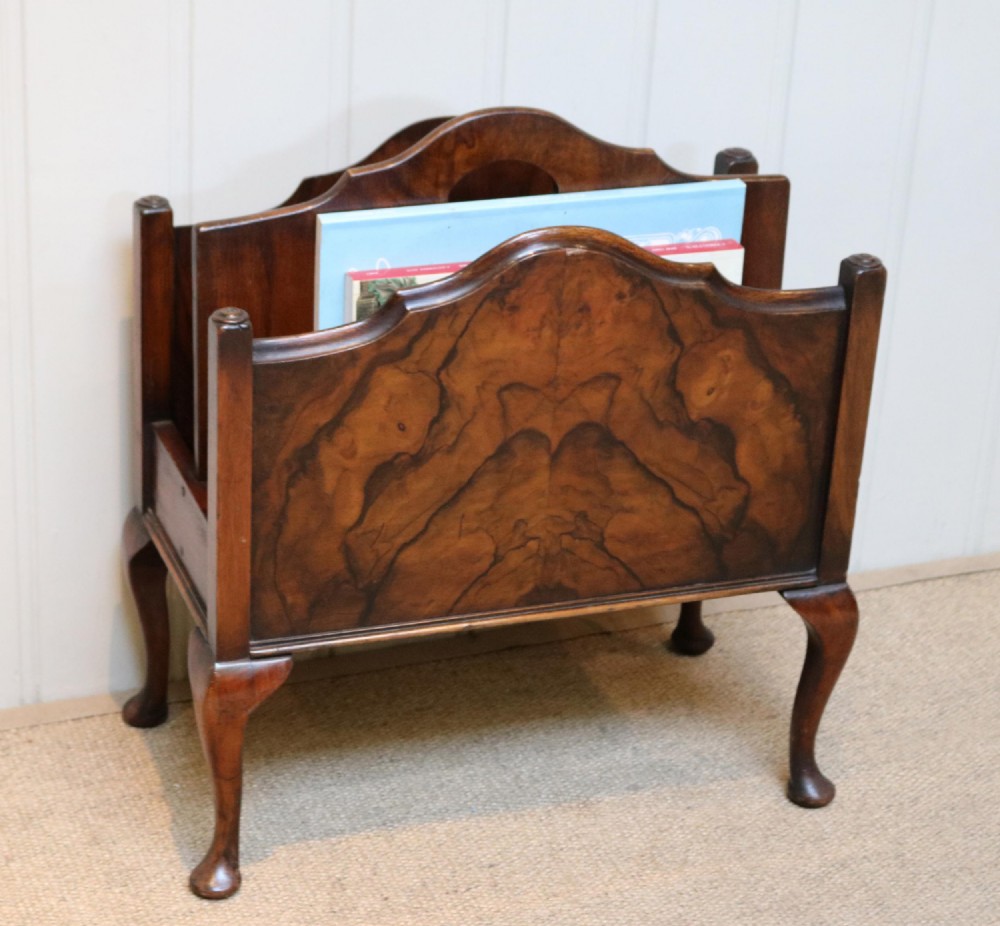 Walnut Magazine Rack