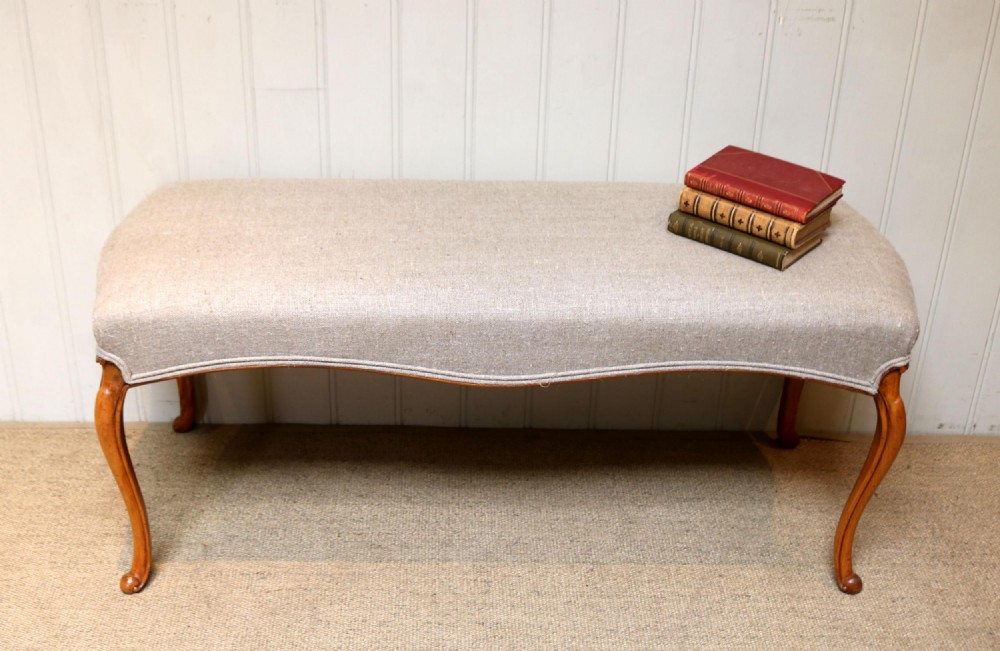 Walnut Framed Window Seat