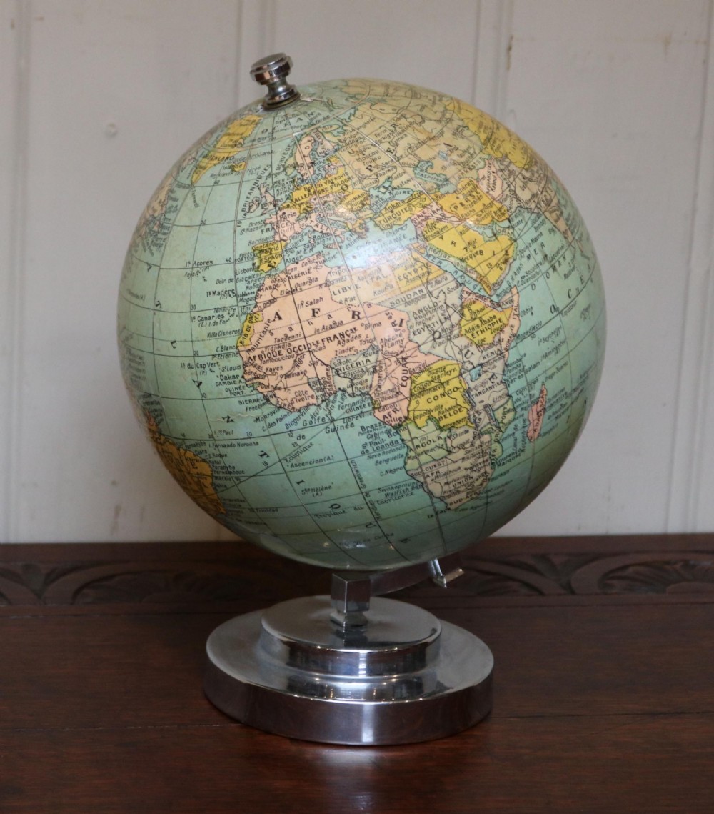 7 Inch  French Terrestrial Globe