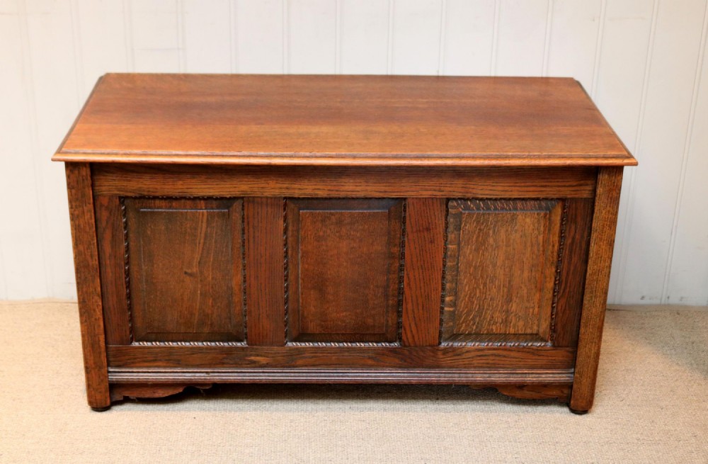Solid Oak Coffer