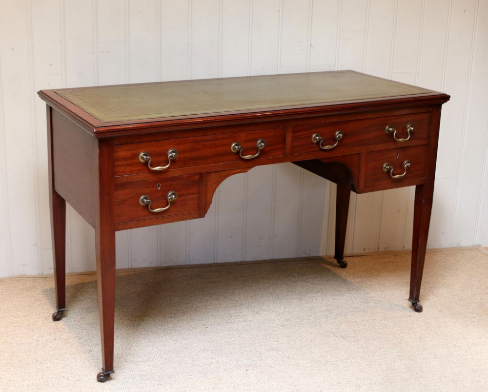 Edwardian Mahogany Writing Desk