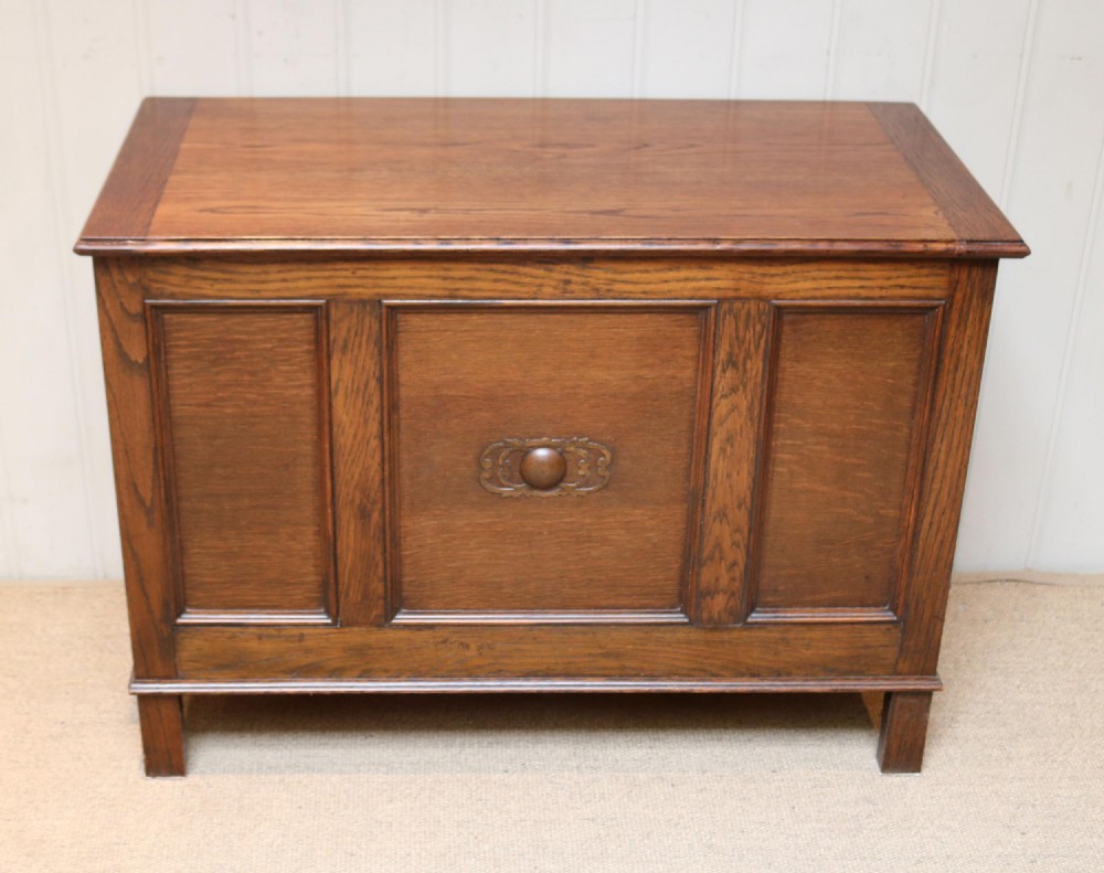 Panelled Oak Coffer