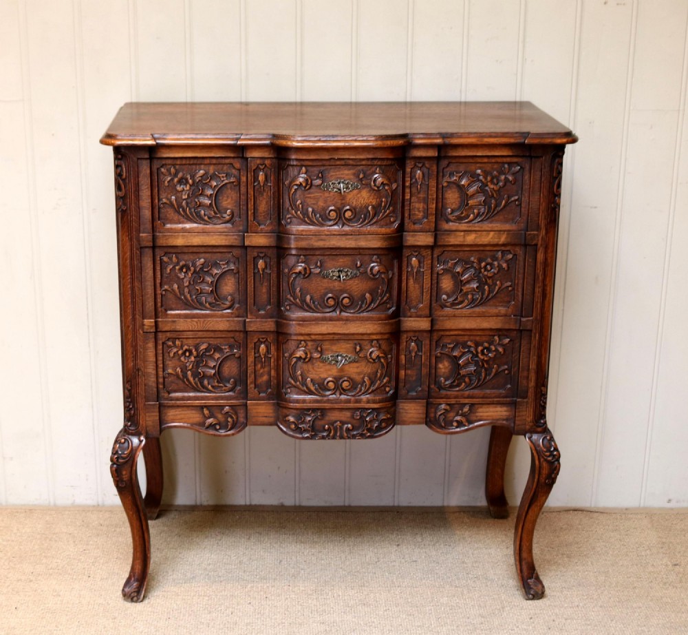 French Oak Chest Of Drawers