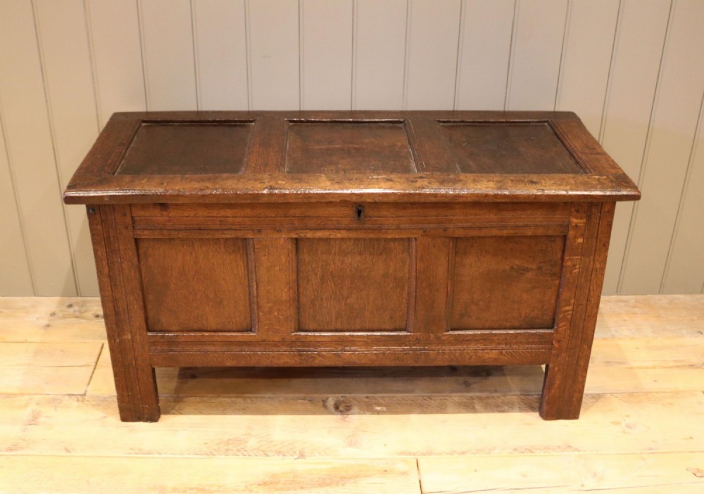 Original Late 17th Century Oak Coffer