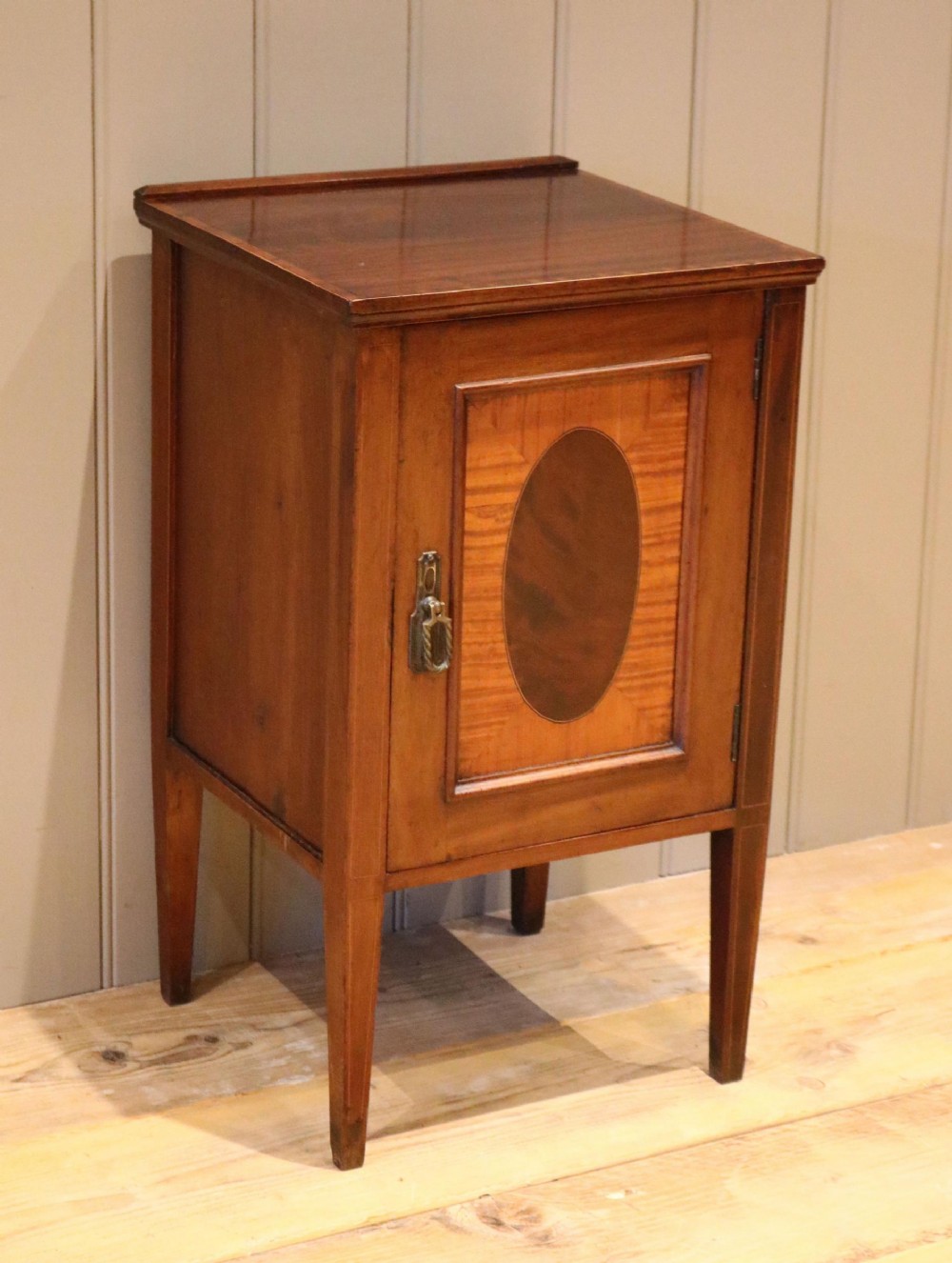 Inlaid Mahogany Side Cabinet
