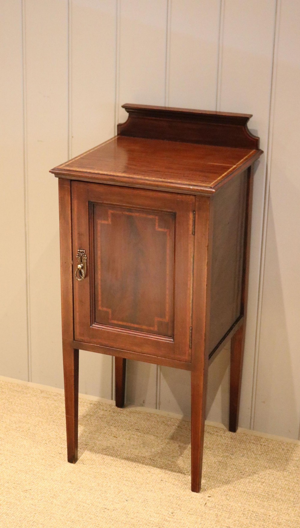 Edwardian Mahogany Bedside Cabinet