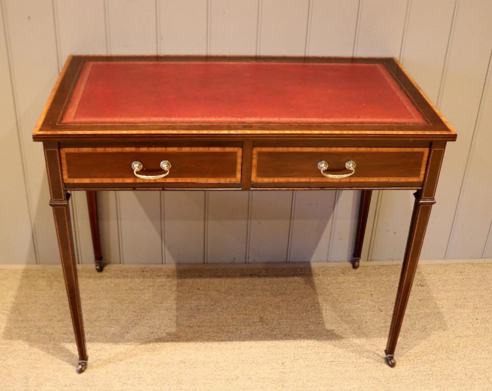 Edwardian Mahogany Writing Desk