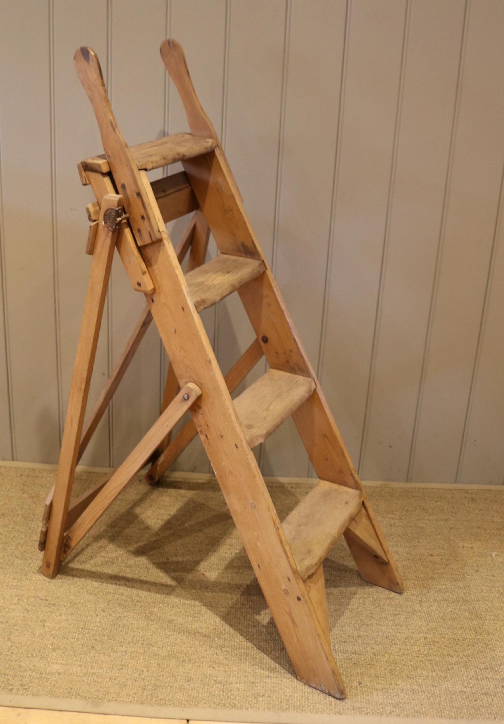 Victorian Pine Step Ladders