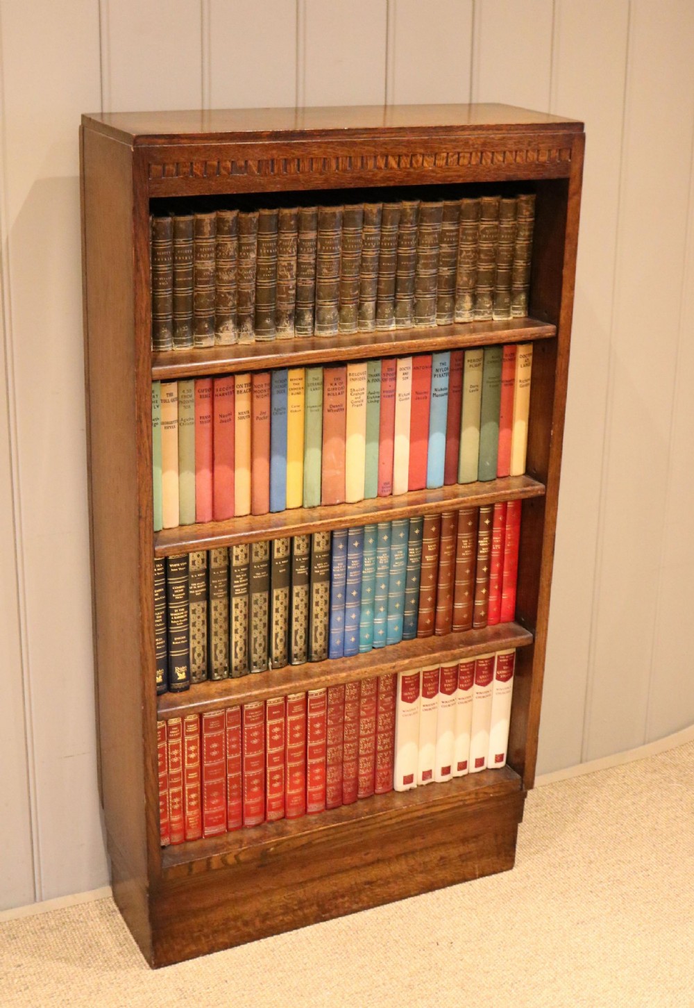 Oak Open Bookcase