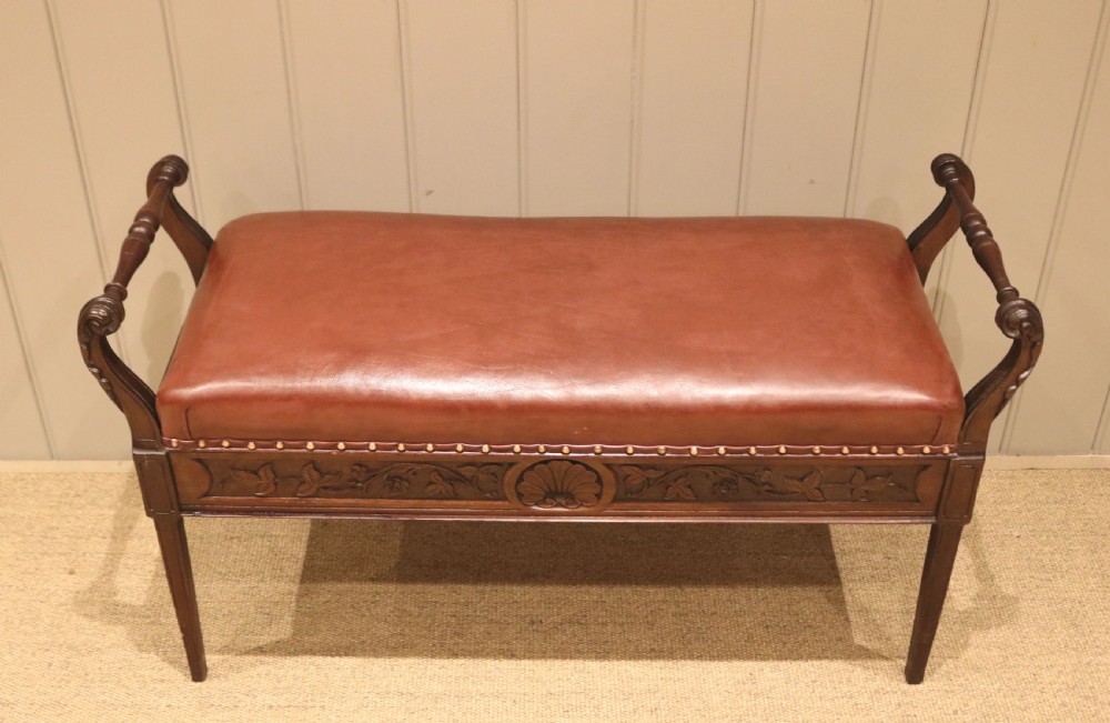Mahogany Duet Stool View IX