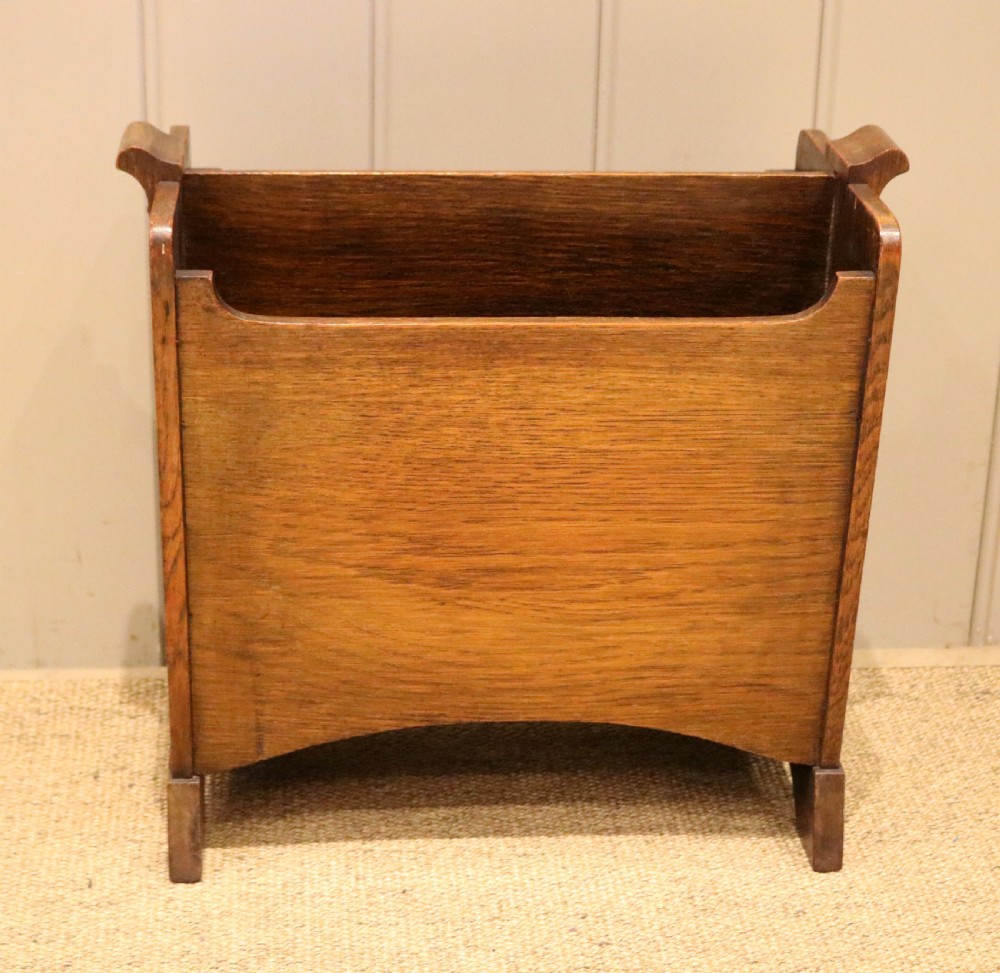 Oak Newspaper Rack