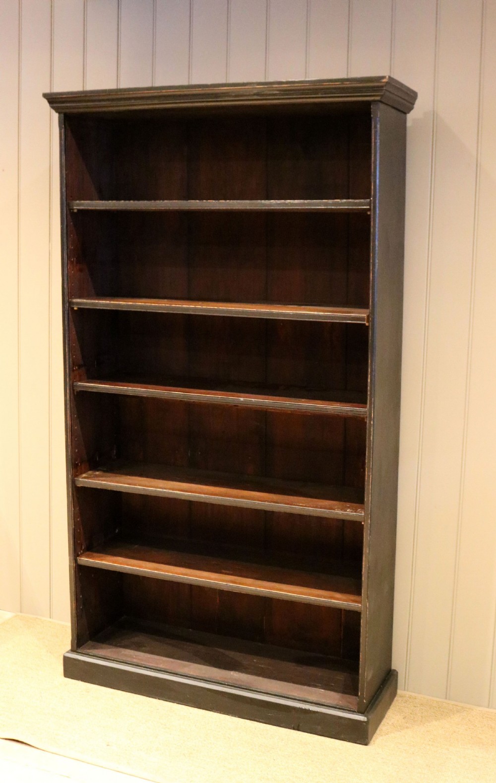 Tall Open Painted Bookcase View IV