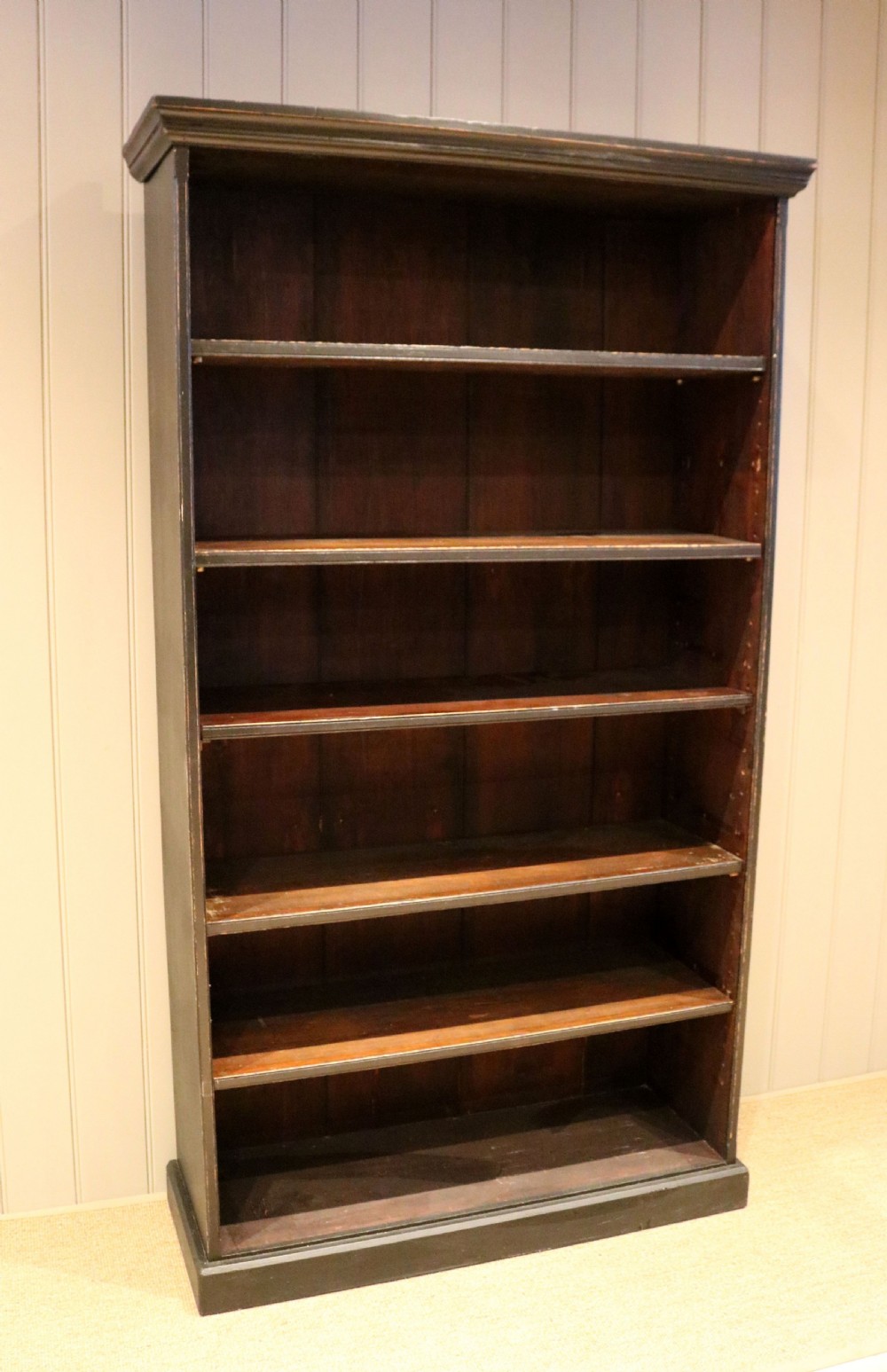 Tall Open Painted Bookcase View VI