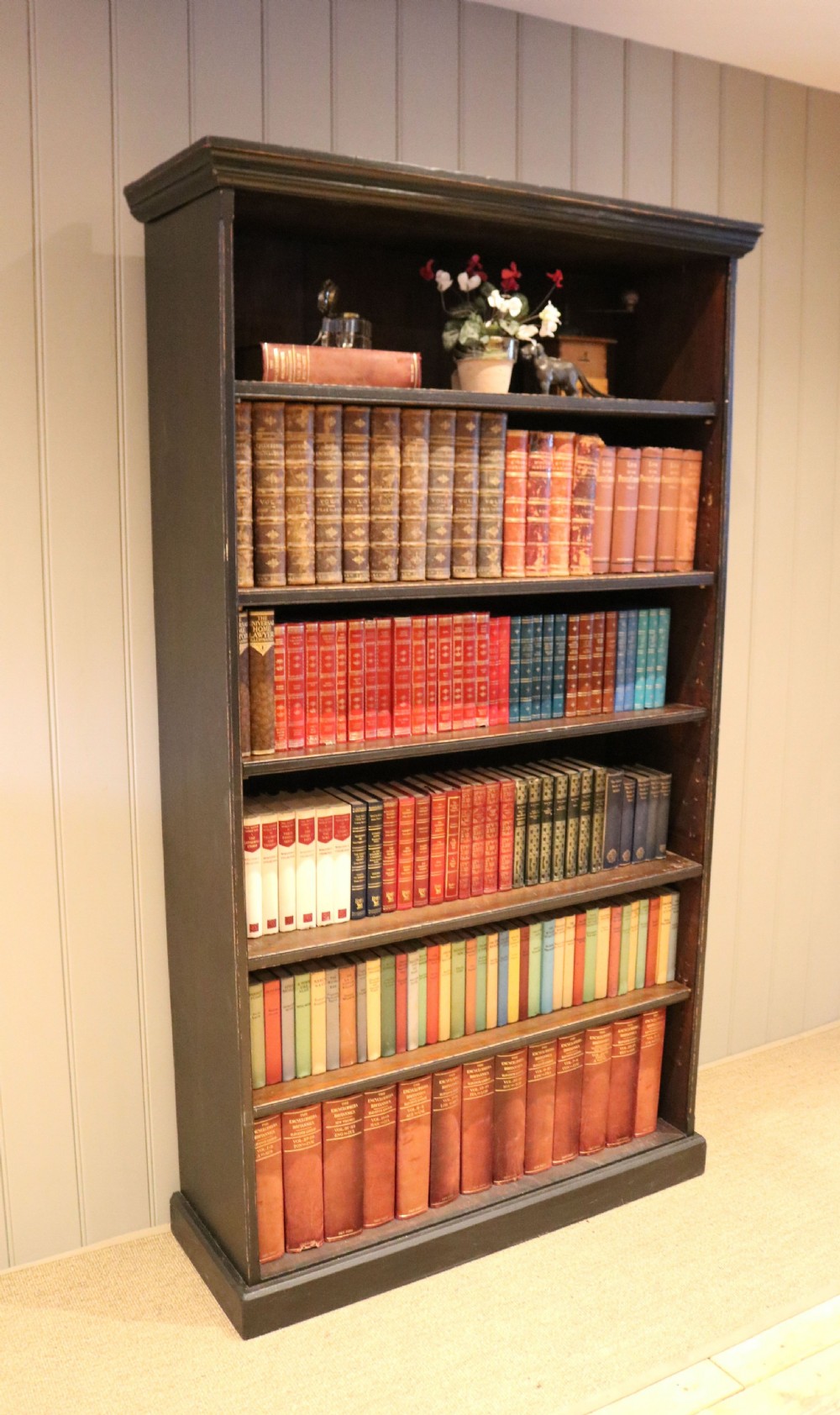 Tall Open Painted Bookcase View X