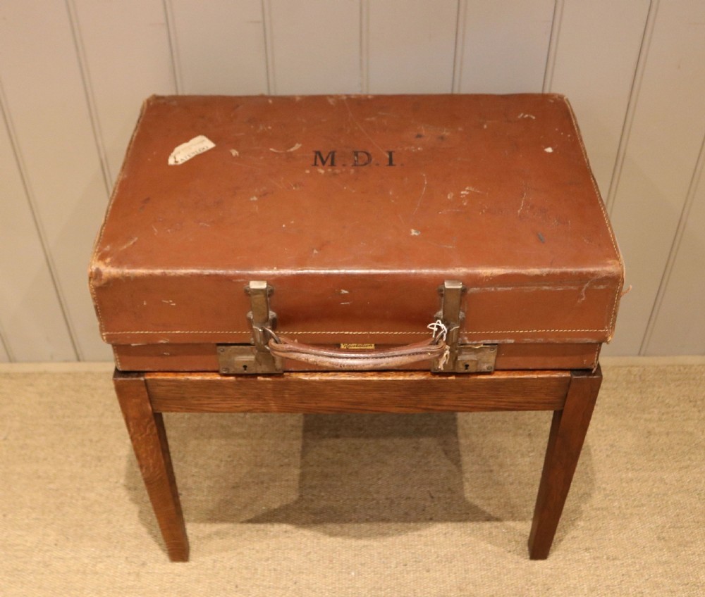 Edwardian Oak Luggage Stand View IV
