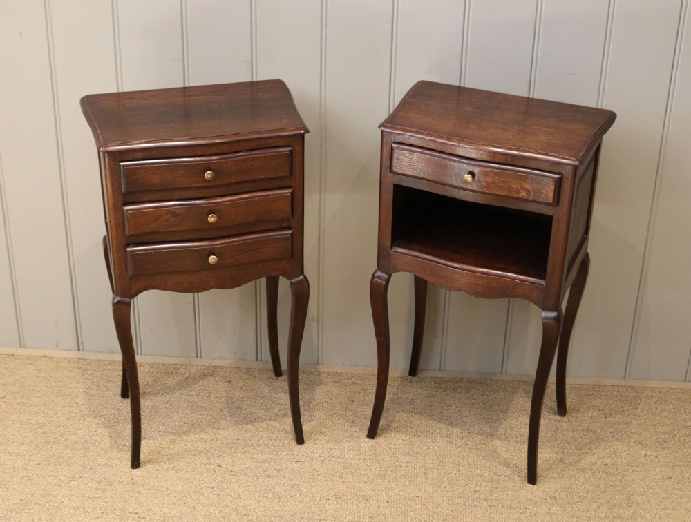 Pair Of French Oak Bedside Cabinets View VIII