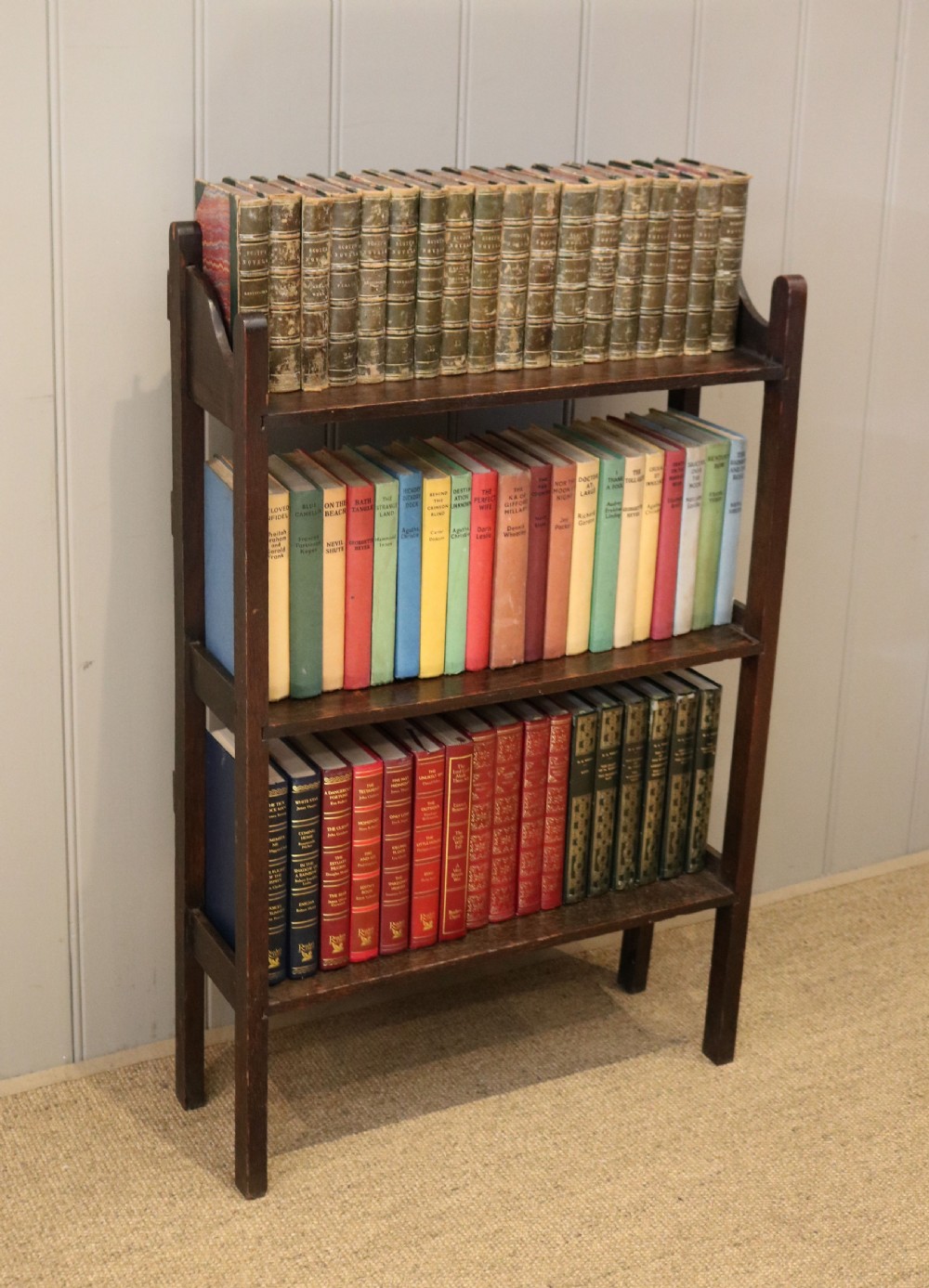 Oak Open Bookcase