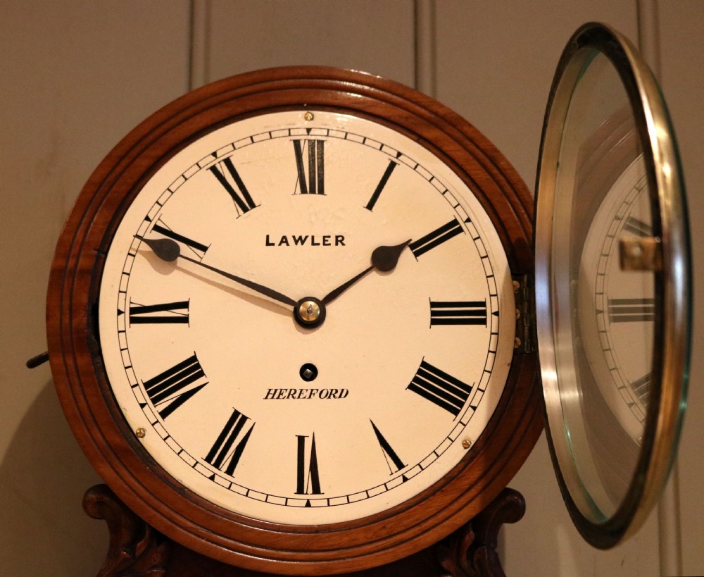 8 Inch Dial Drumhead Wall Clock View IV