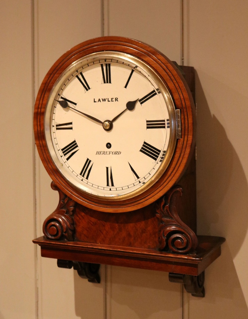 8 Inch Dial Drumhead Wall Clock View VII
