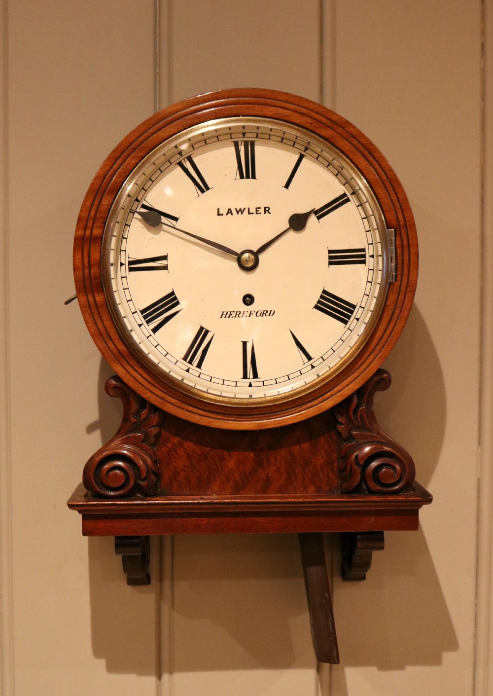 8 Inch Dial Drumhead Wall Clock View VIII