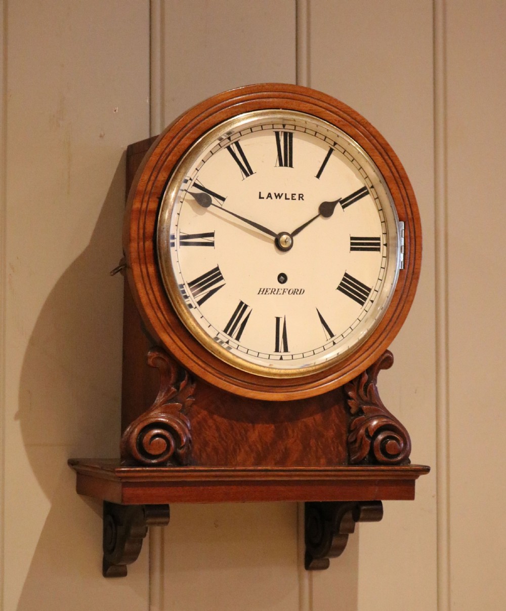 8 Inch Dial Drumhead Wall Clock View IX