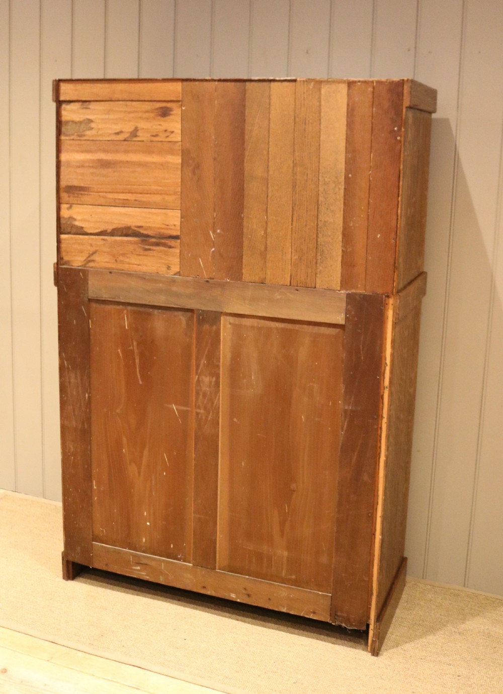 Arts And Crafts Oak Cabinet Bookcase View X