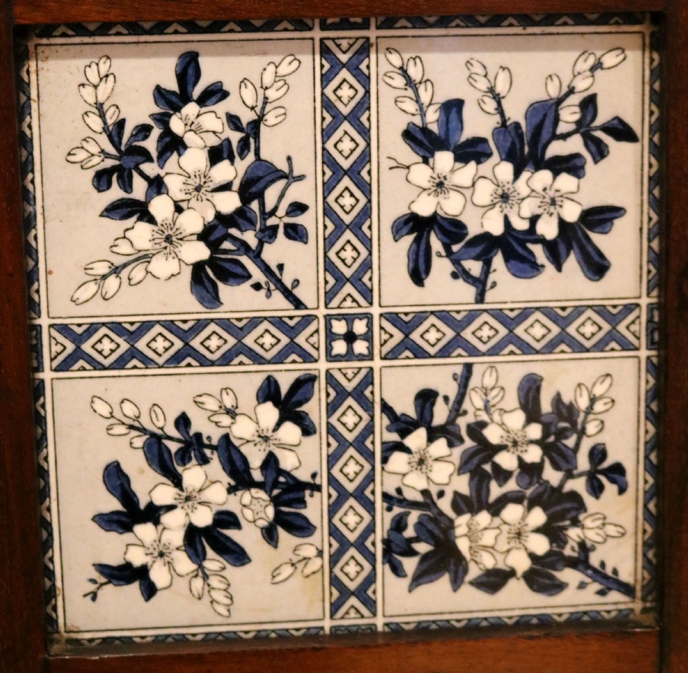 Victorian Mahogany Tiled Front Wall Cabinet View VII