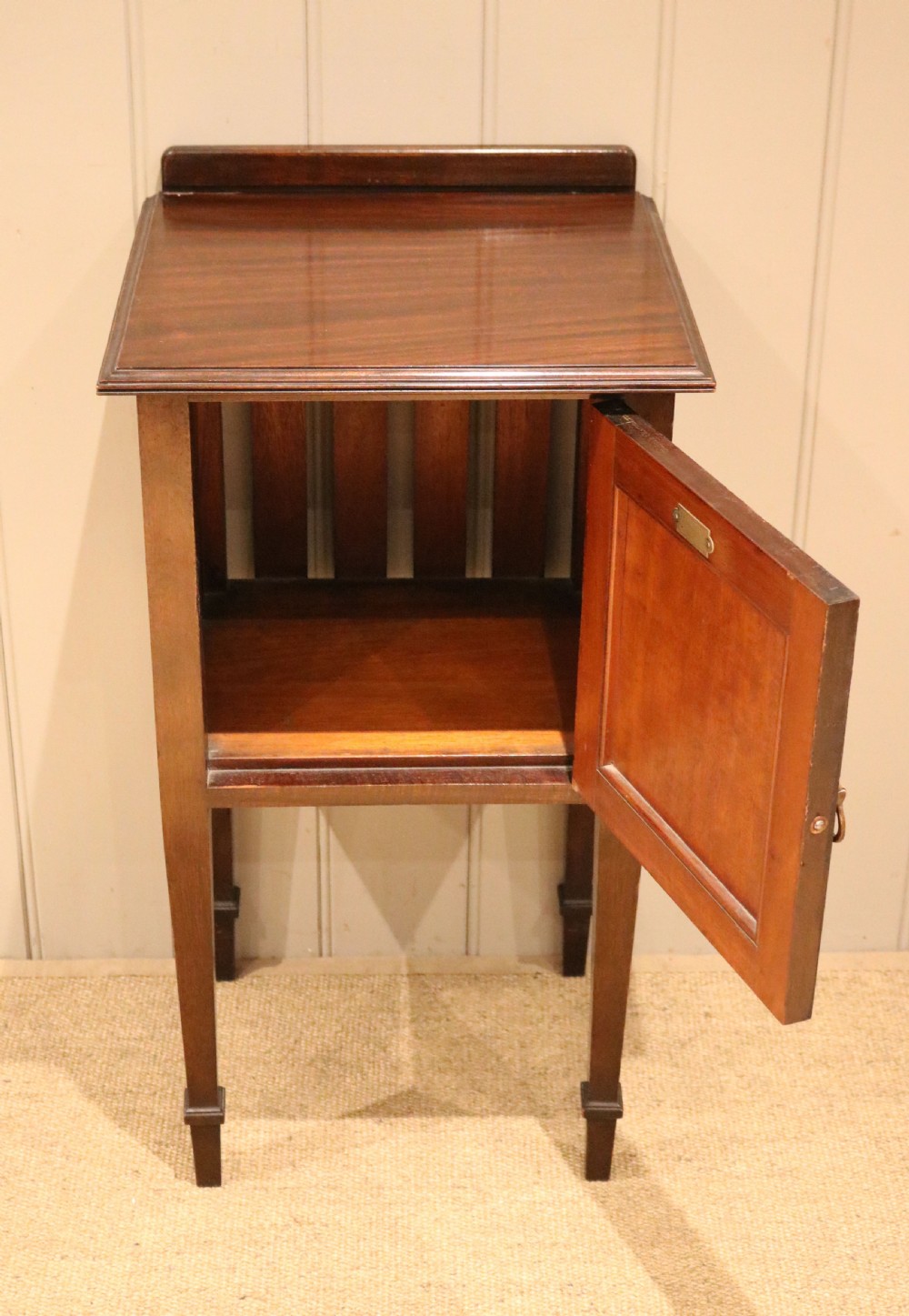 Single Mahogany Pot Cupboard View VI
