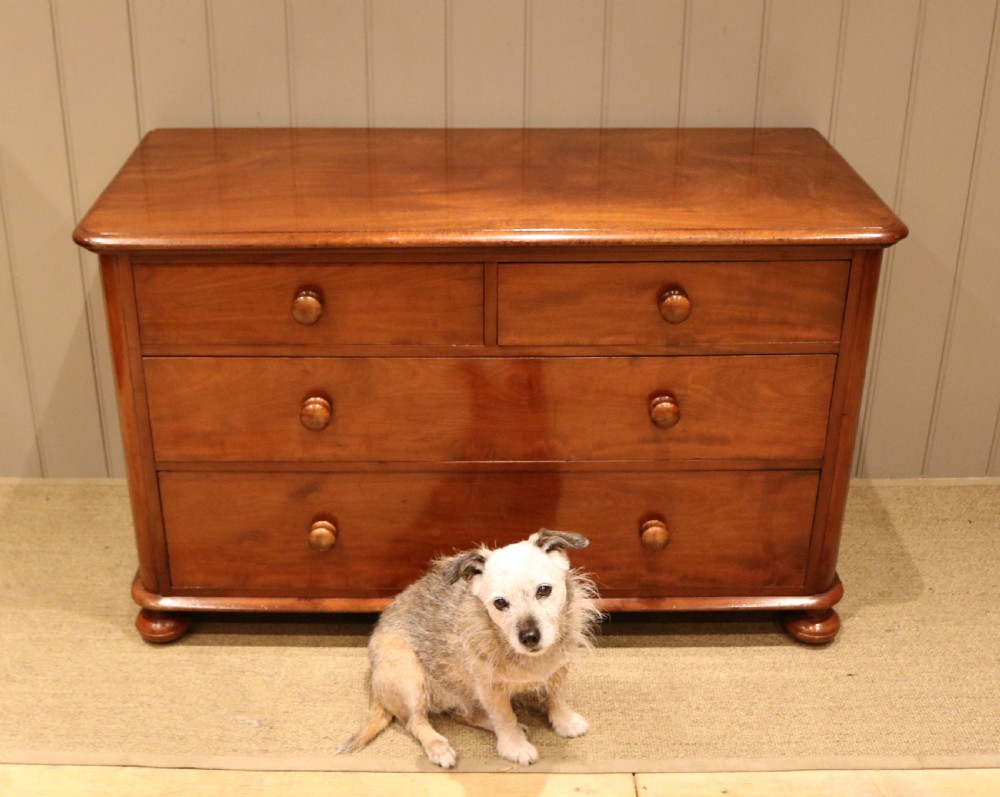 Late 19th Century Mahogany Chest Of Drawers View IV