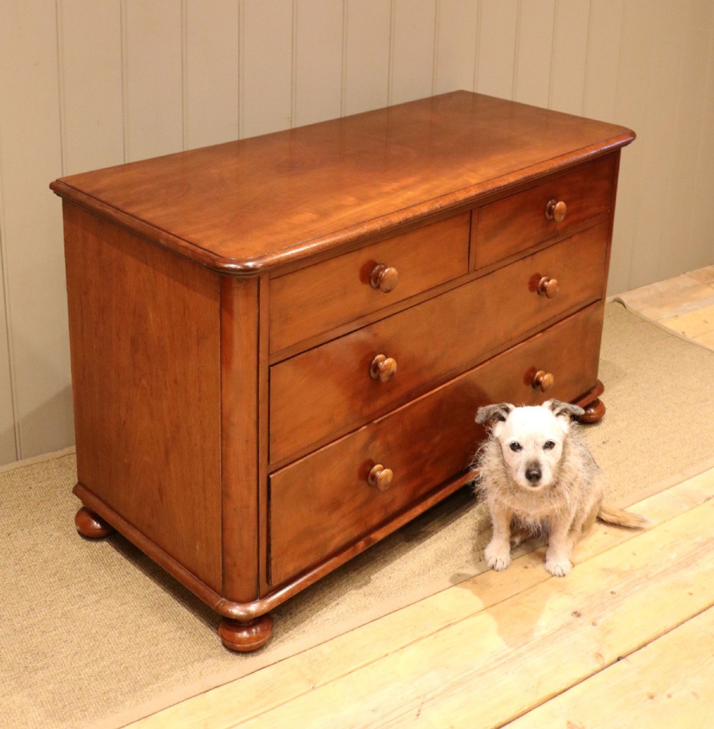 Late 19th Century Mahogany Chest Of Drawers View X