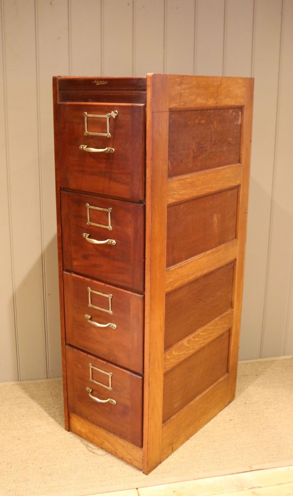 Oak Filing Cabinet