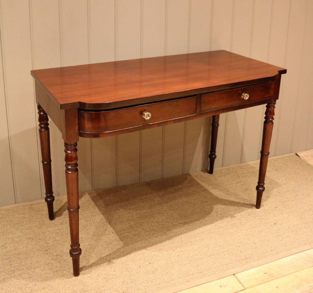 Early 19th Century Mahogany Breakfront Side Table