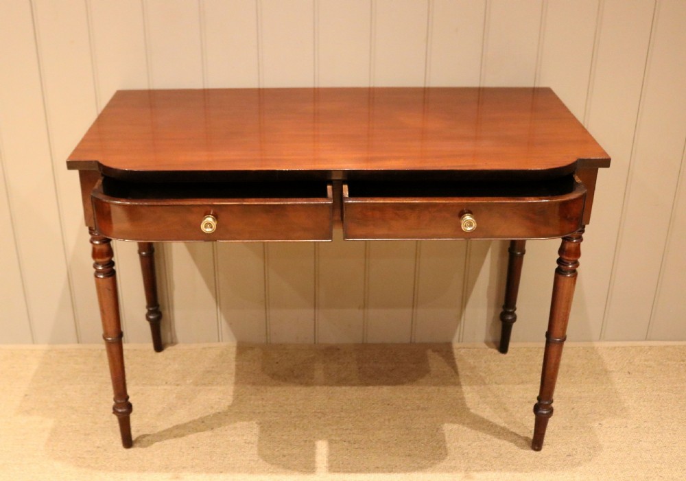 Early 19th Century Mahogany Breakfront Side Table View III