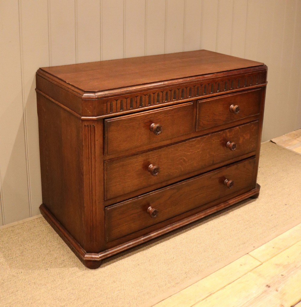 Oak Chest Of Drawers View II