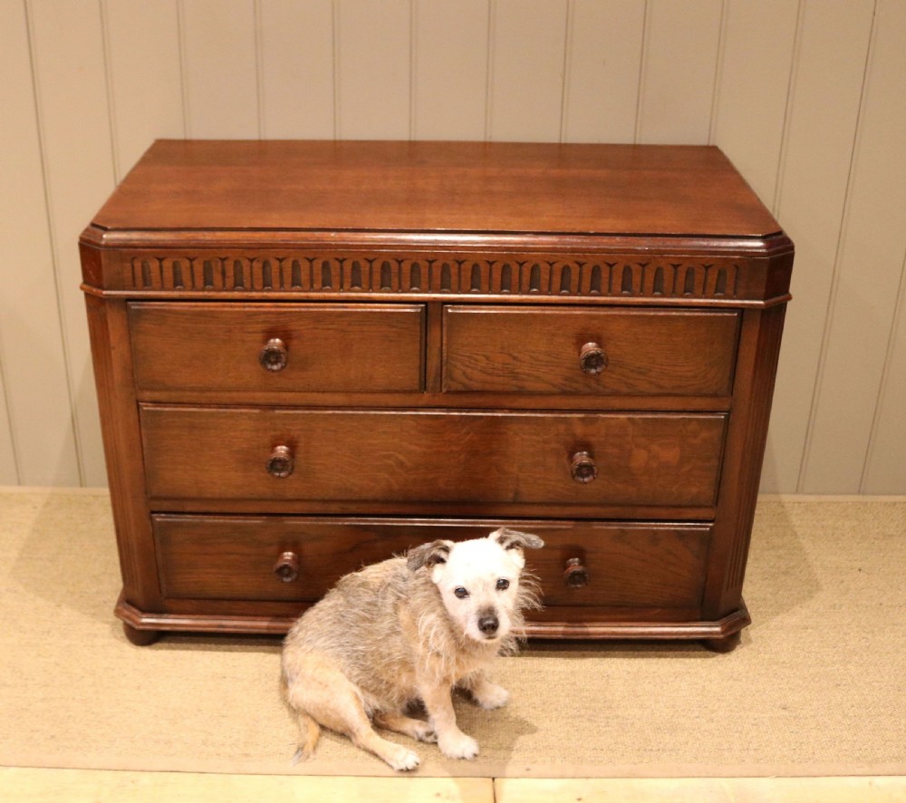 Oak Chest Of Drawers View III