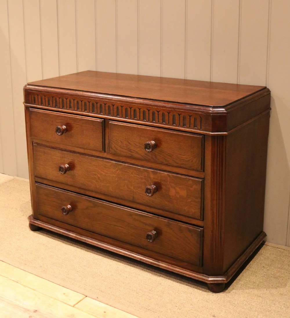 Oak Chest Of Drawers View IV