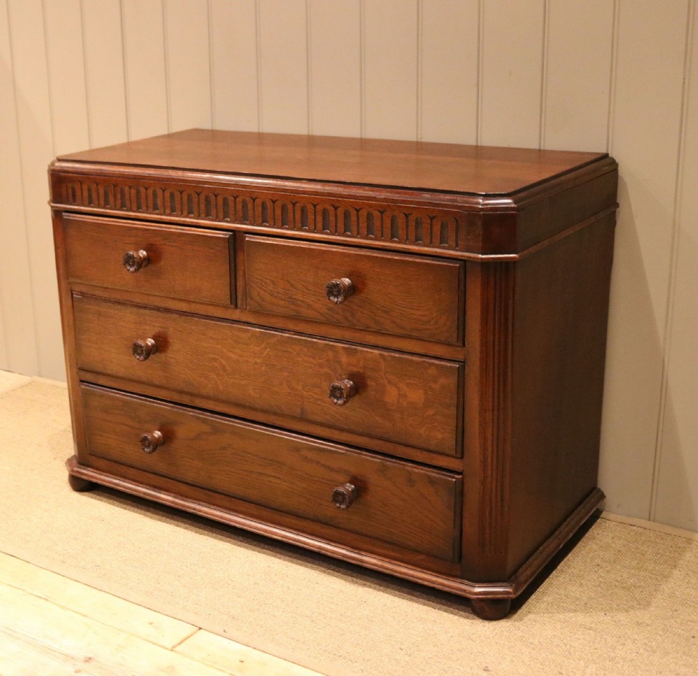 Oak Chest Of Drawers View V