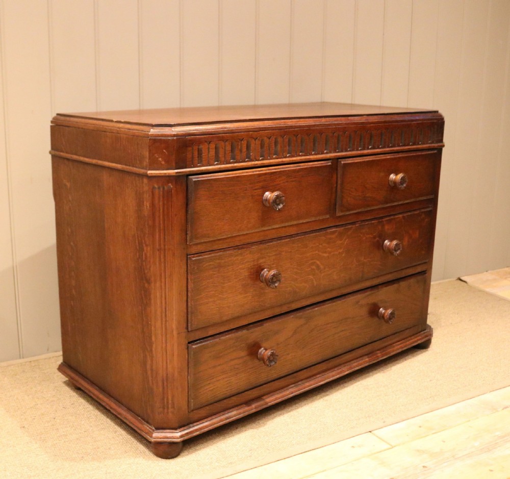 Oak Chest Of Drawers View IX