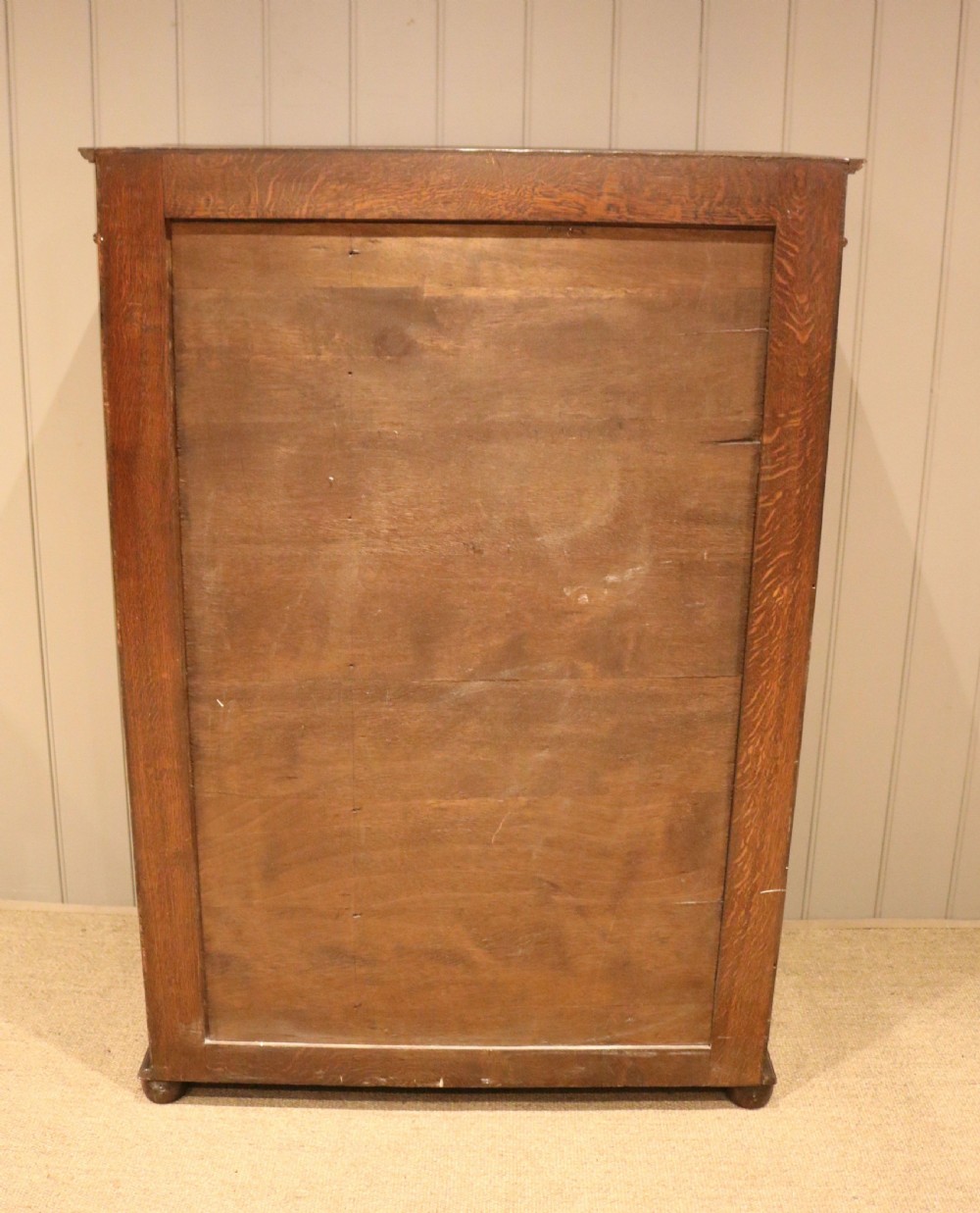 Small Carved Oak Cupboard View IX