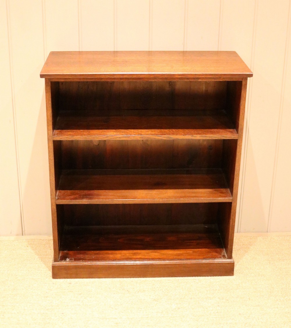 Oak Open Bookcase View III