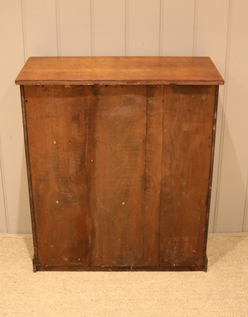 Oak Open Bookcase View XI