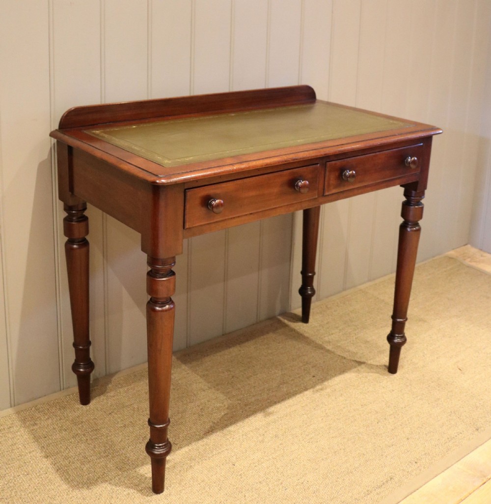 Late 19th Century Mahogany Writing Desk View II